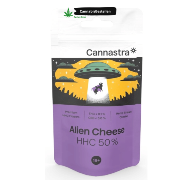 Cannastra HHC Blüten Alien Cheese 50%