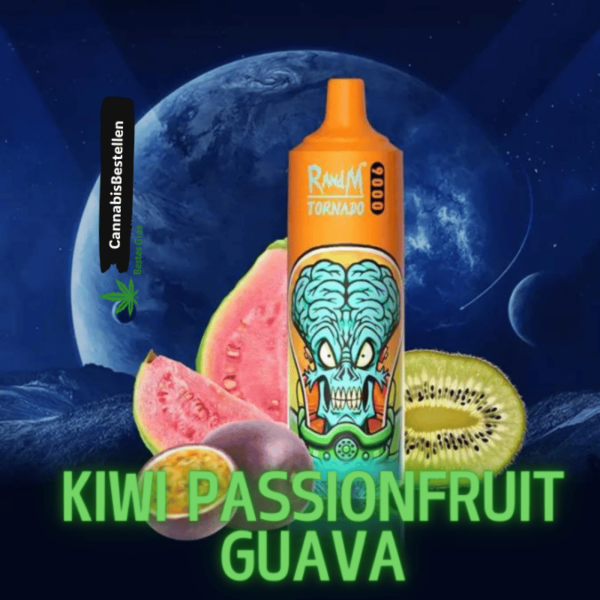 Tornado Vape 9000 Kiwi Passionfruit Guava