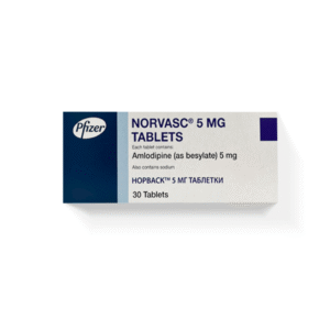 Amlodipine (Norvasc) – Hypertension.