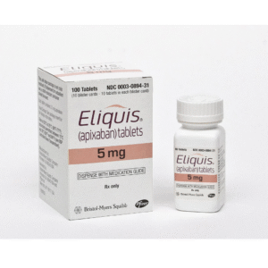 Apixaban (Eliquis) – Blood thinner.