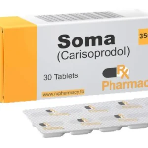 Carisoprodol (Soma - a muscle relaxant misused for its sedative effects) 100 tab