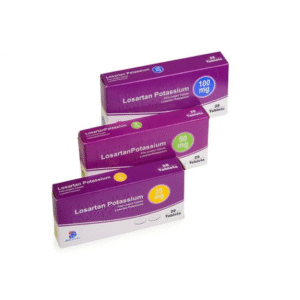 Losartan – Hypertension.